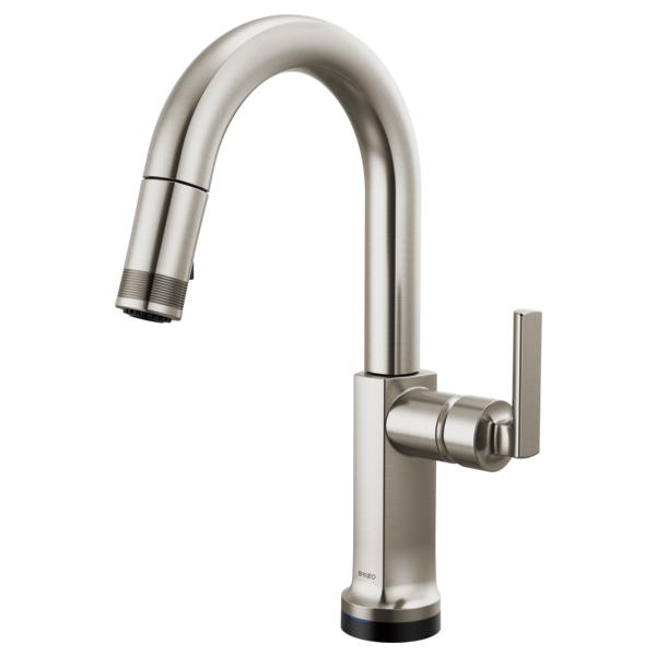 Brizo Kintsu SmartTouch Pull-Down Prep Faucet with Arc Spout - Less Handle