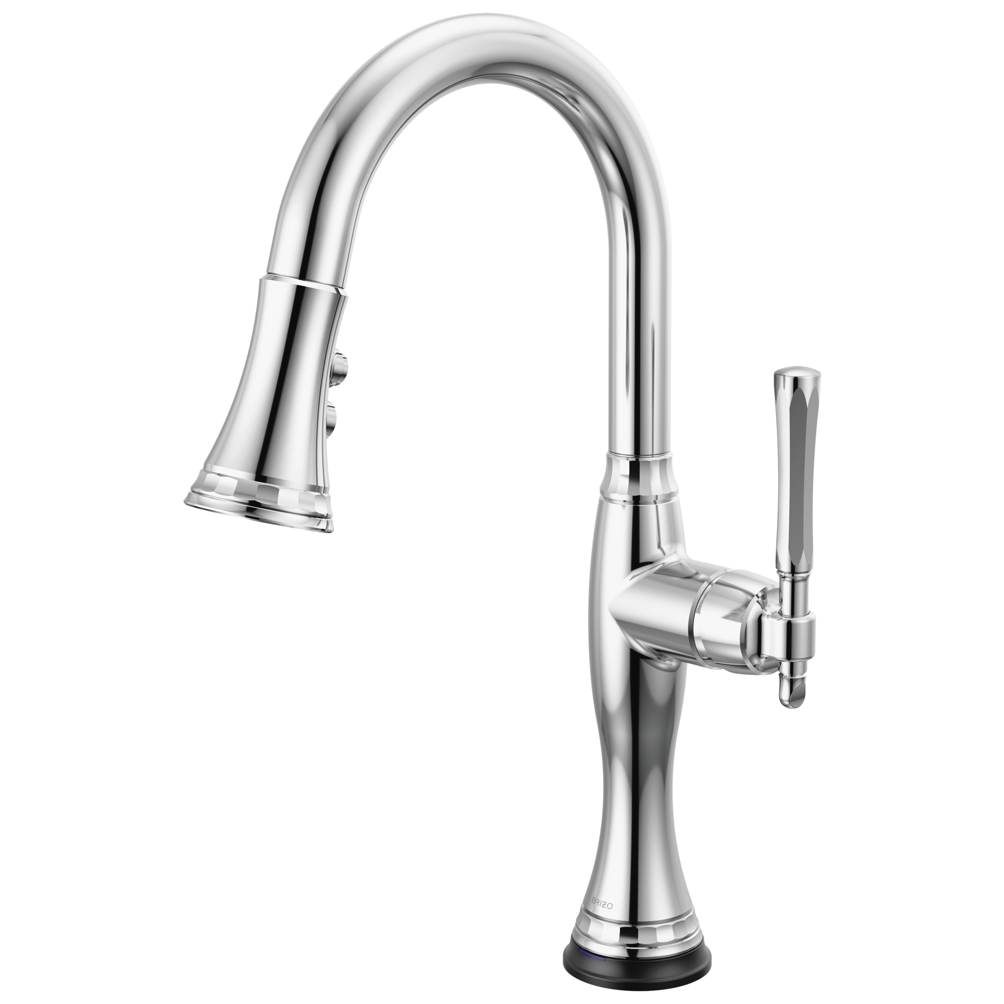 chrome kitchen faucet