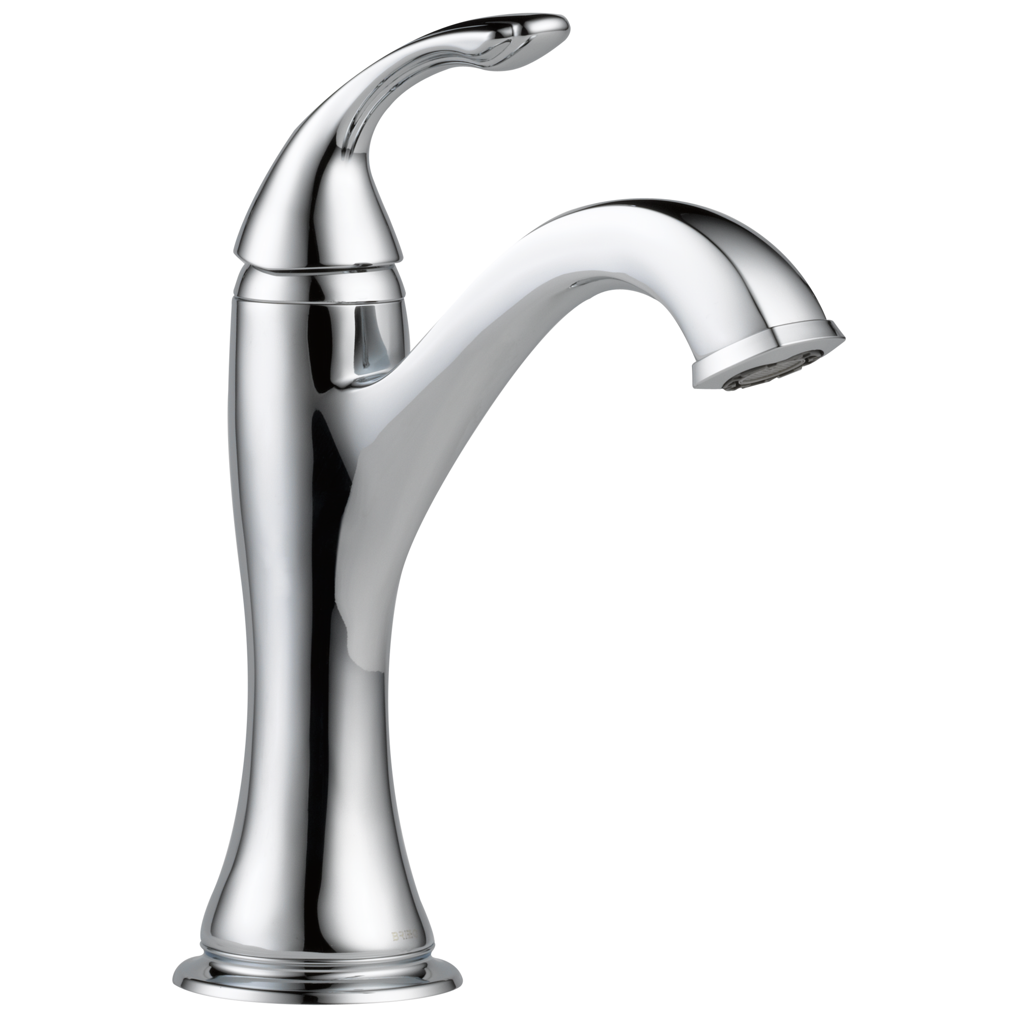 chrome lavatory faucet