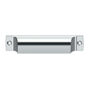 polished chrome shell pull