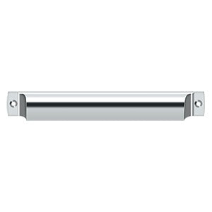 polished chrome shell pull