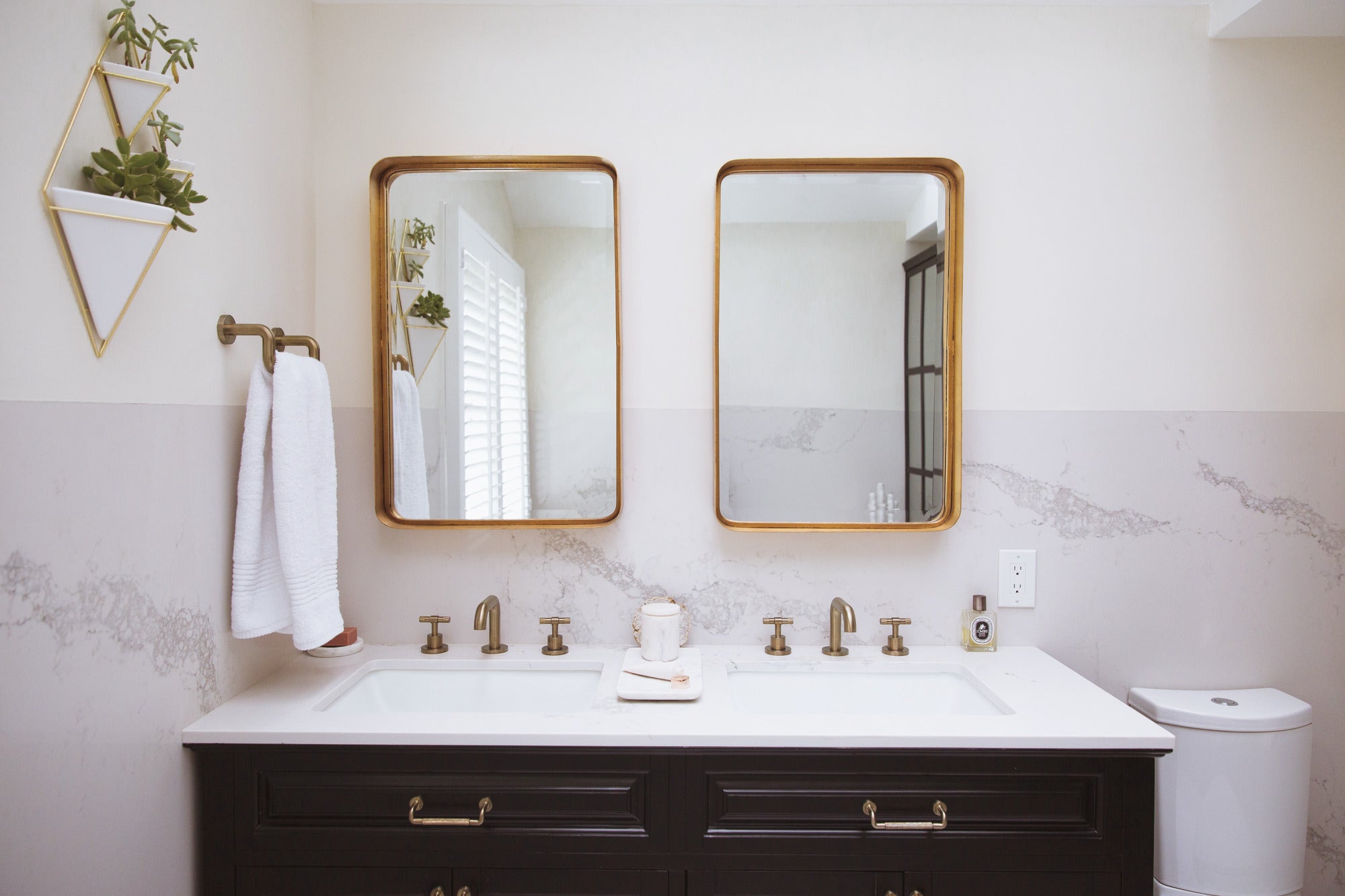 luxe gold drawer pull
