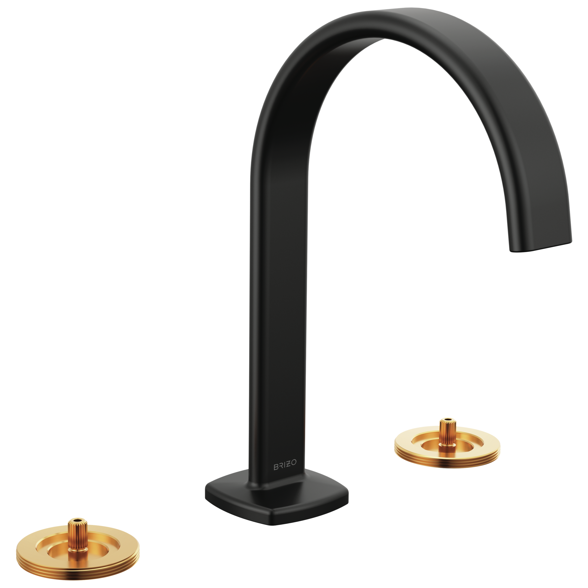 Brizo Allaria Widespread Lavatory Faucet with Arc Spout - Less Handles