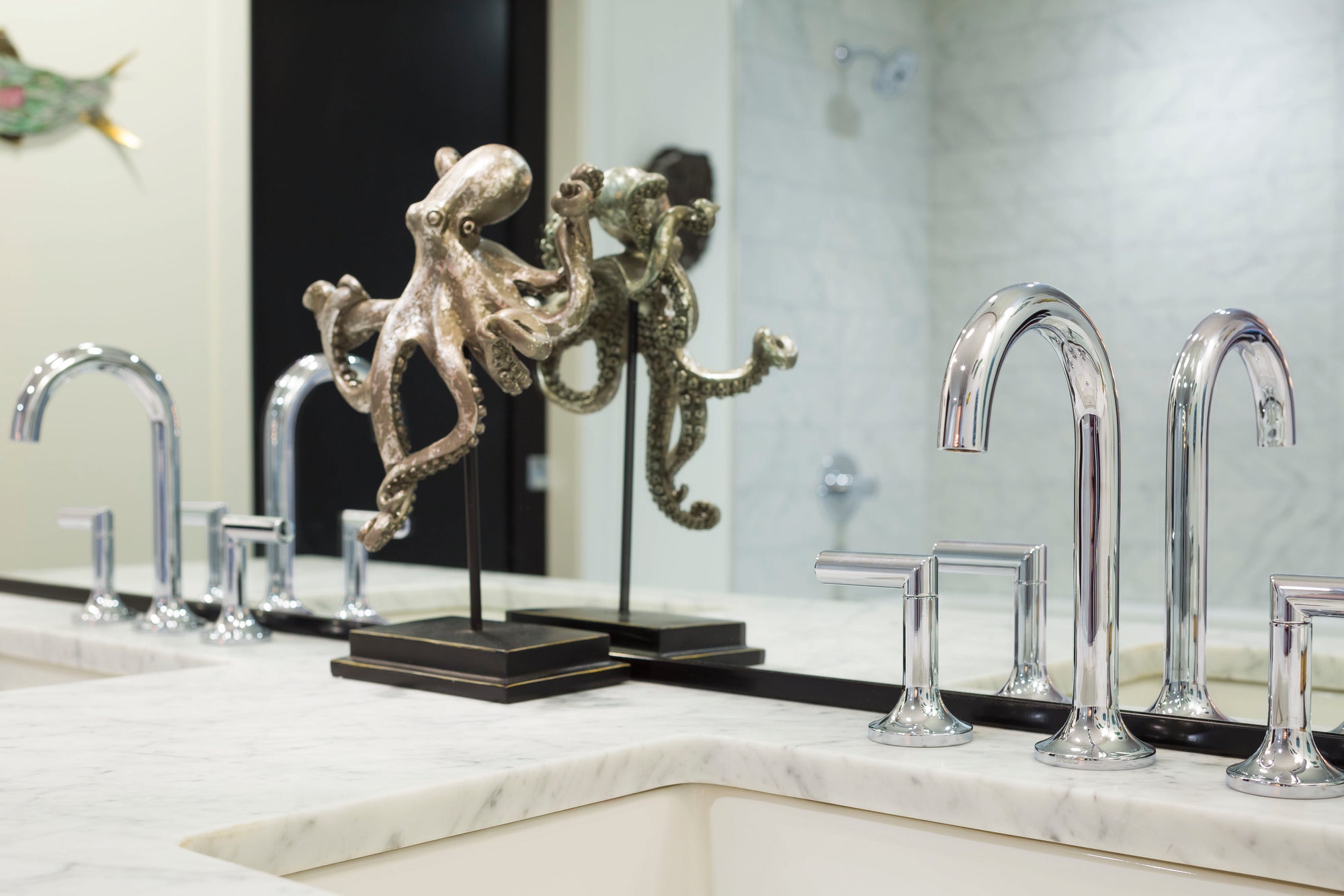 chrome shower