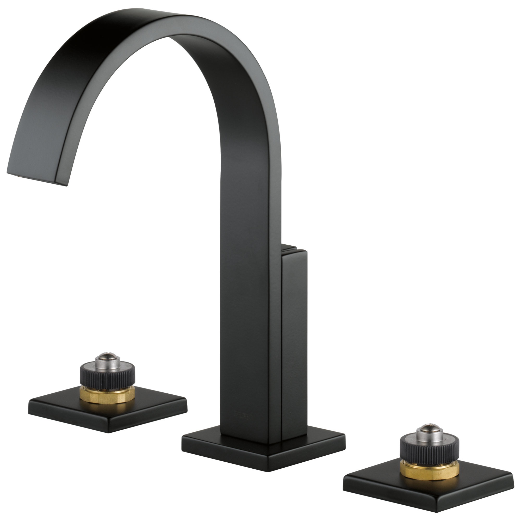 matte black lavatory faucet
