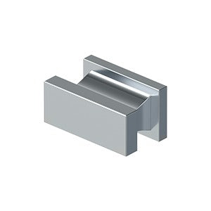 polished chrome knob