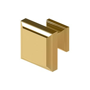 Deltana 1-3/16" x 1-3/16" Decorative Square Knob