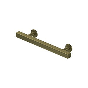 Deltana Solid Brass 4" Pommel Contemporary Cabinet Pull