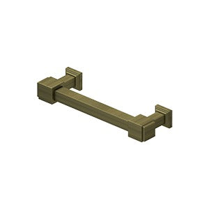 Deltana 4" Manhattan Solid Brass Decorative Cabinet Pull