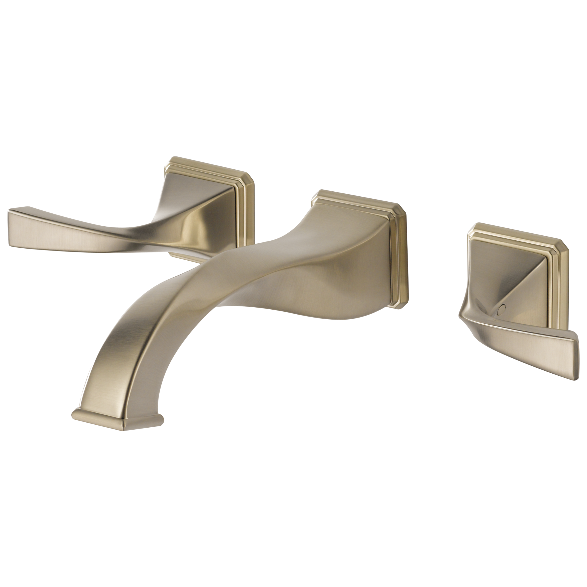brushed nickel lavatory faucet
