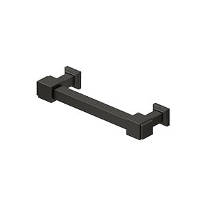 Deltana 4" Manhattan Solid Brass Decorative Cabinet Pull