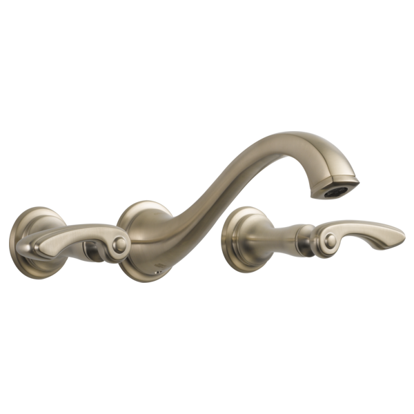 brushed nickel lavatory faucet