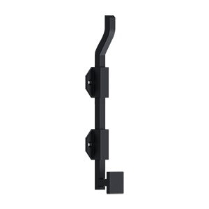 Deltana Solid Brass 10" Modern Offset Surface Bolt