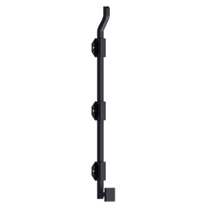 Deltana Solid Brass 18" Modern Offset Surface Bolt