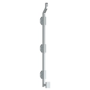 polished chrome surface bolt