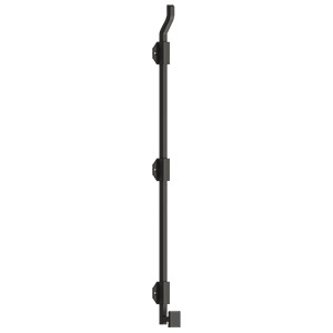 Deltana Solid Brass 26" Modern Offset Surface Bolt