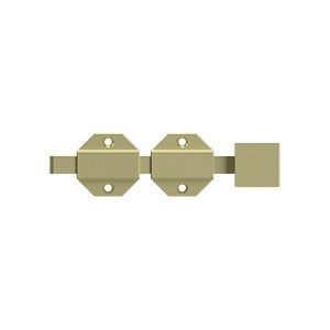 Deltana 6" Modern Solid Brass Surface Bolt