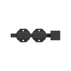 Deltana 6" Modern Solid Brass Surface Bolt