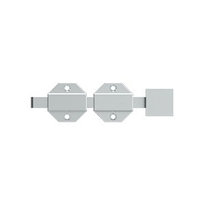 polished chrome surface bolt