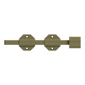 Deltana 8" Modern Solid Brass Surface Bolt
