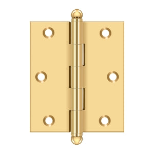 Deltana 3" x 2-1/2" Hinge with Ball Tips