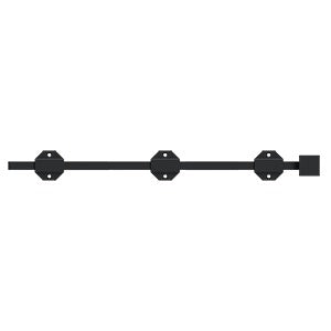 Deltana 18" Modern Solid Brass Surface Bolt