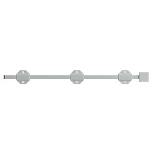 polished chrome surface bolt