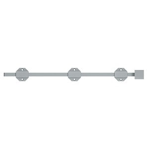 Deltana 18" Modern Solid Brass Surface Bolt