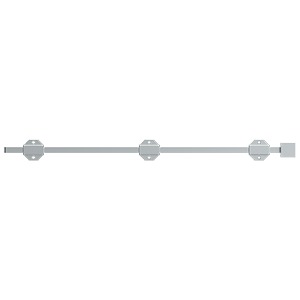 polished chrome surface bolt
