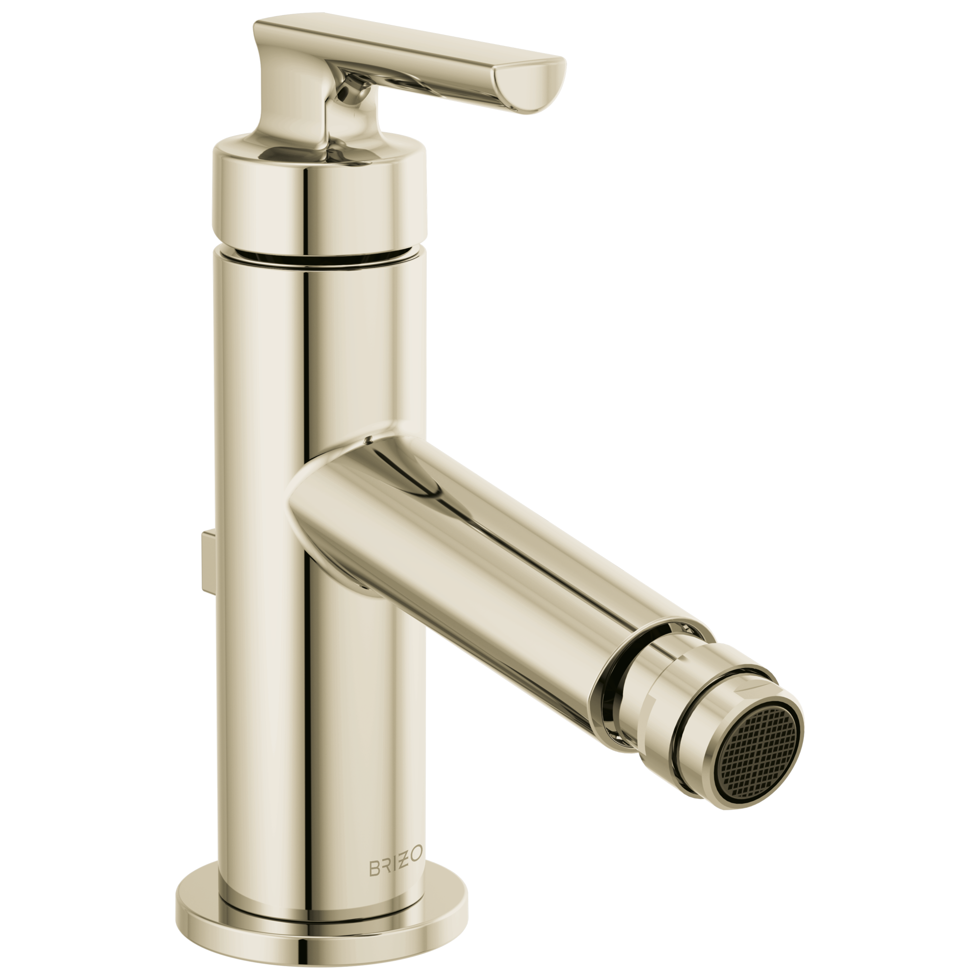 polished nickel bidet faucet