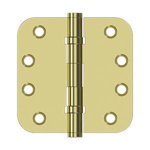 Deltana 4" x 4" x 5/8" Radius Hinges, Ball Bearing