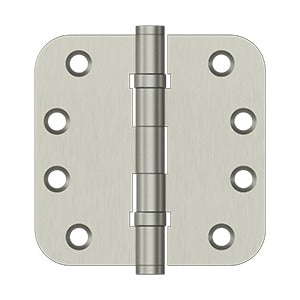Deltana 4" x 4" x 5/8" Radius Hinges, Ball Bearing