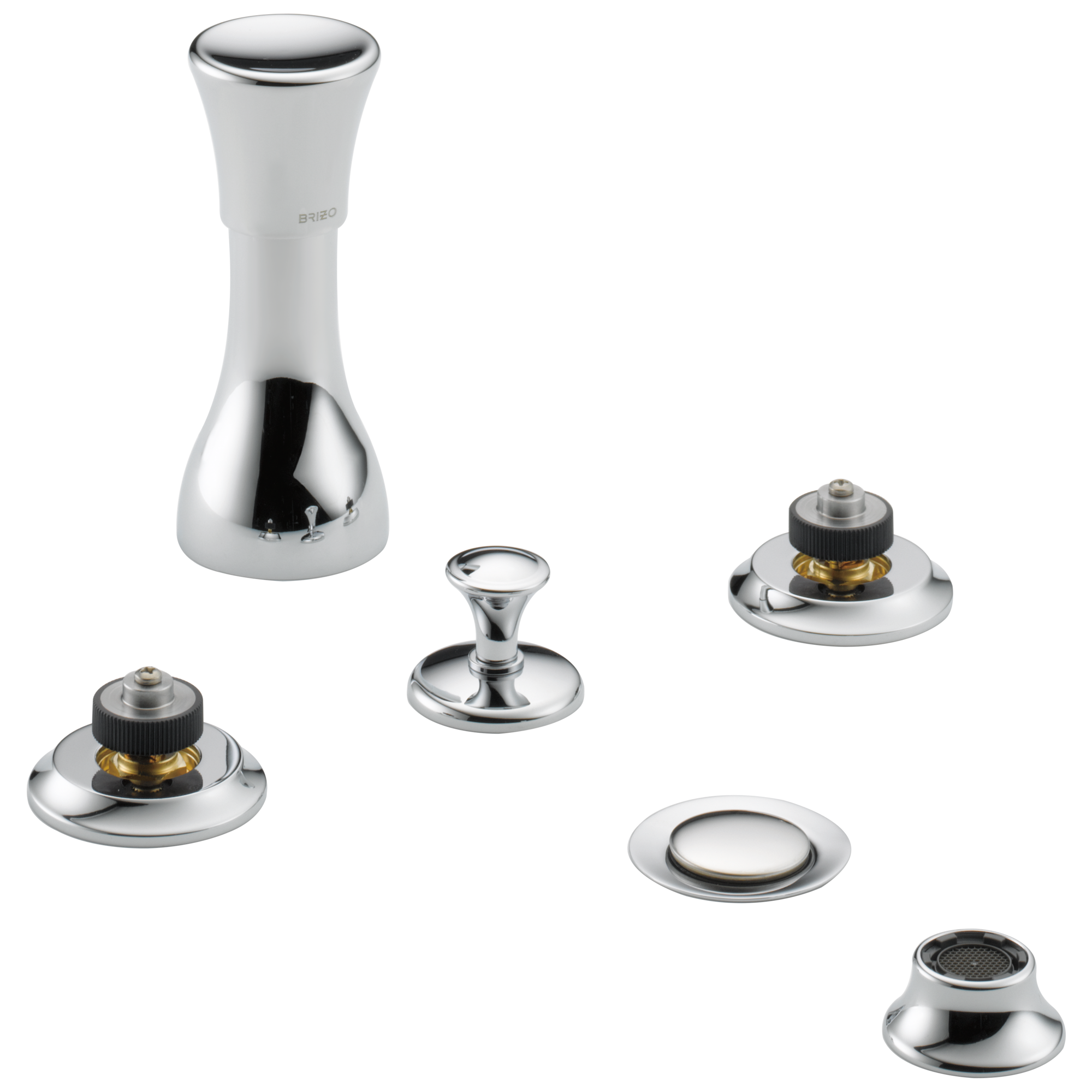 chrome bidet