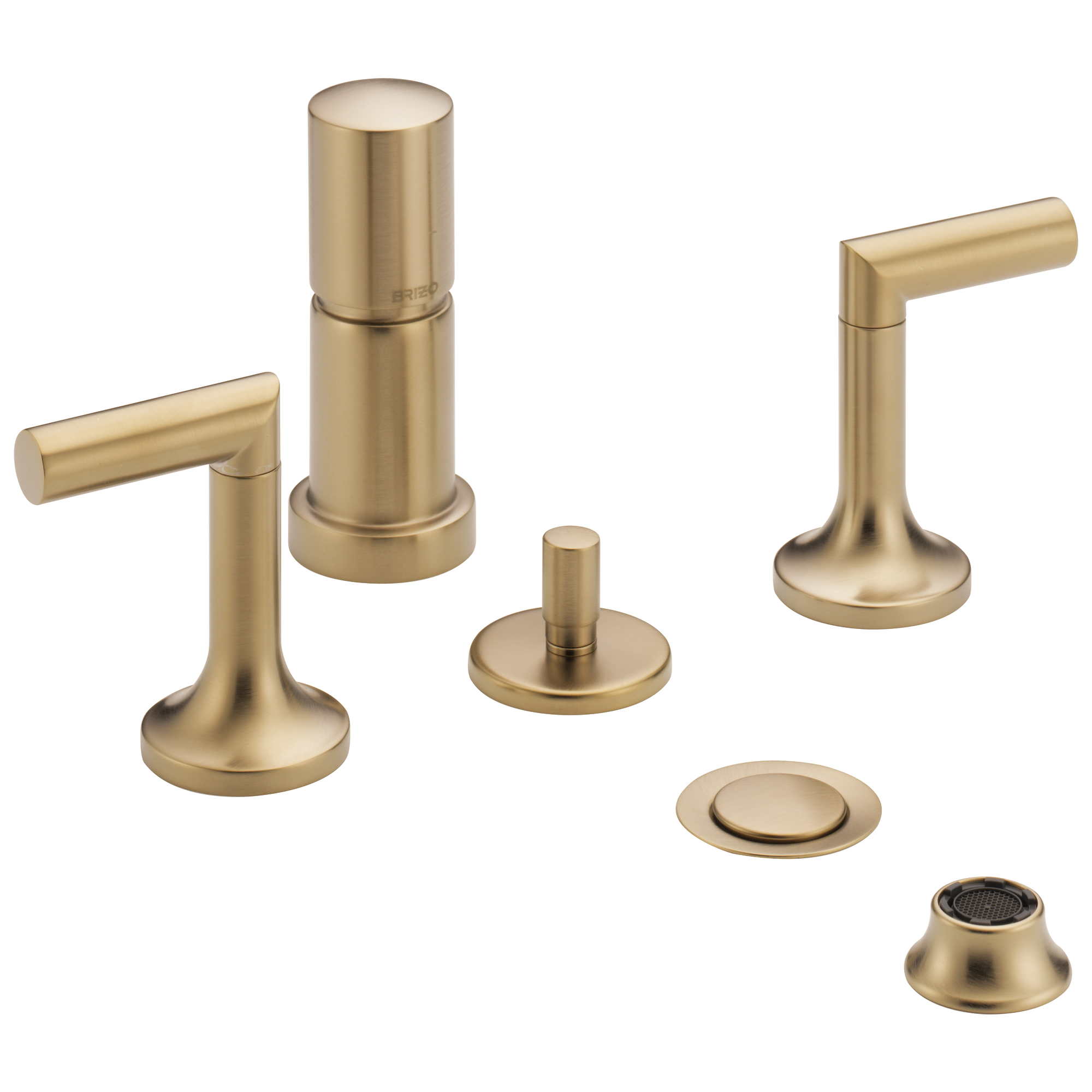 luxe gold bidet