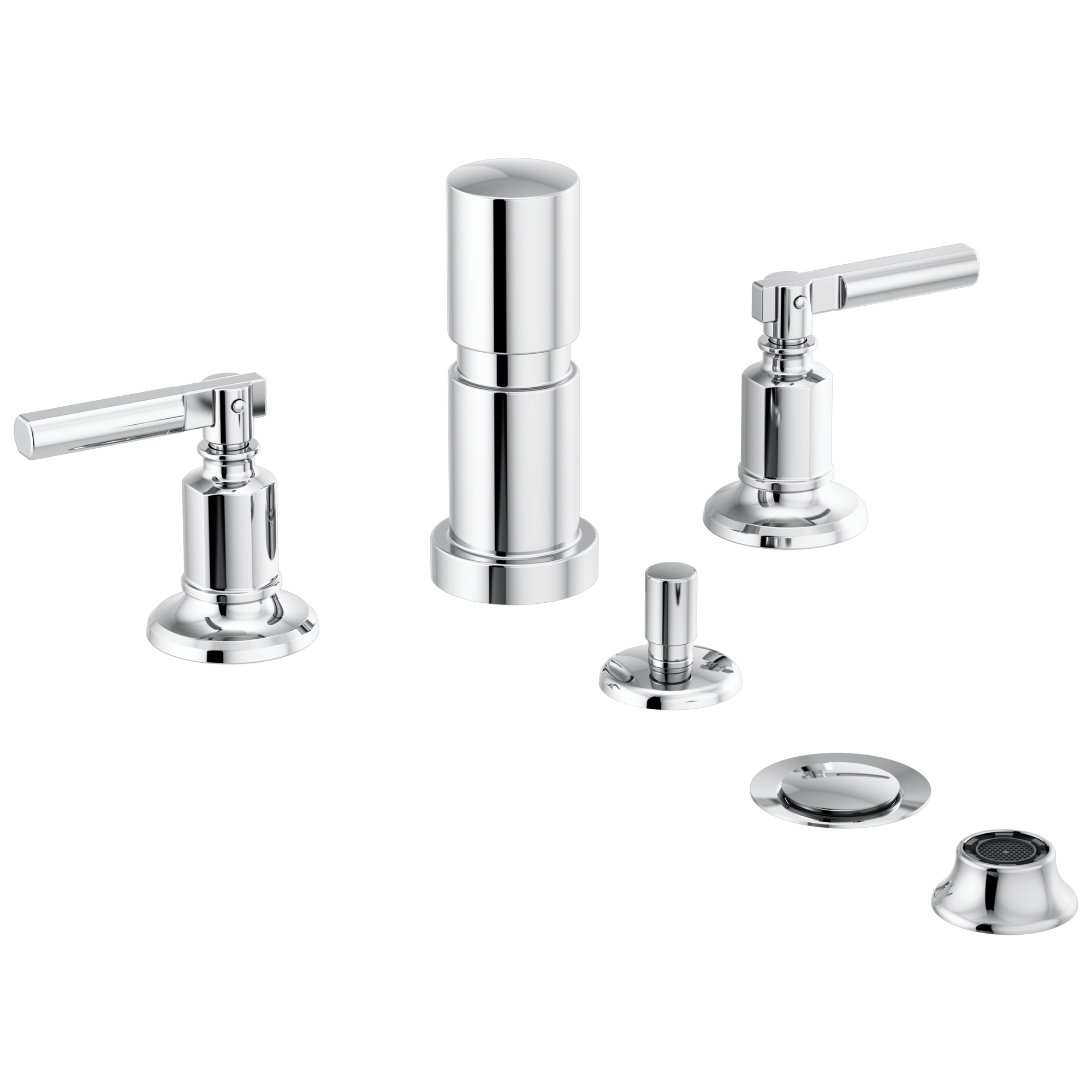 chrome bidet