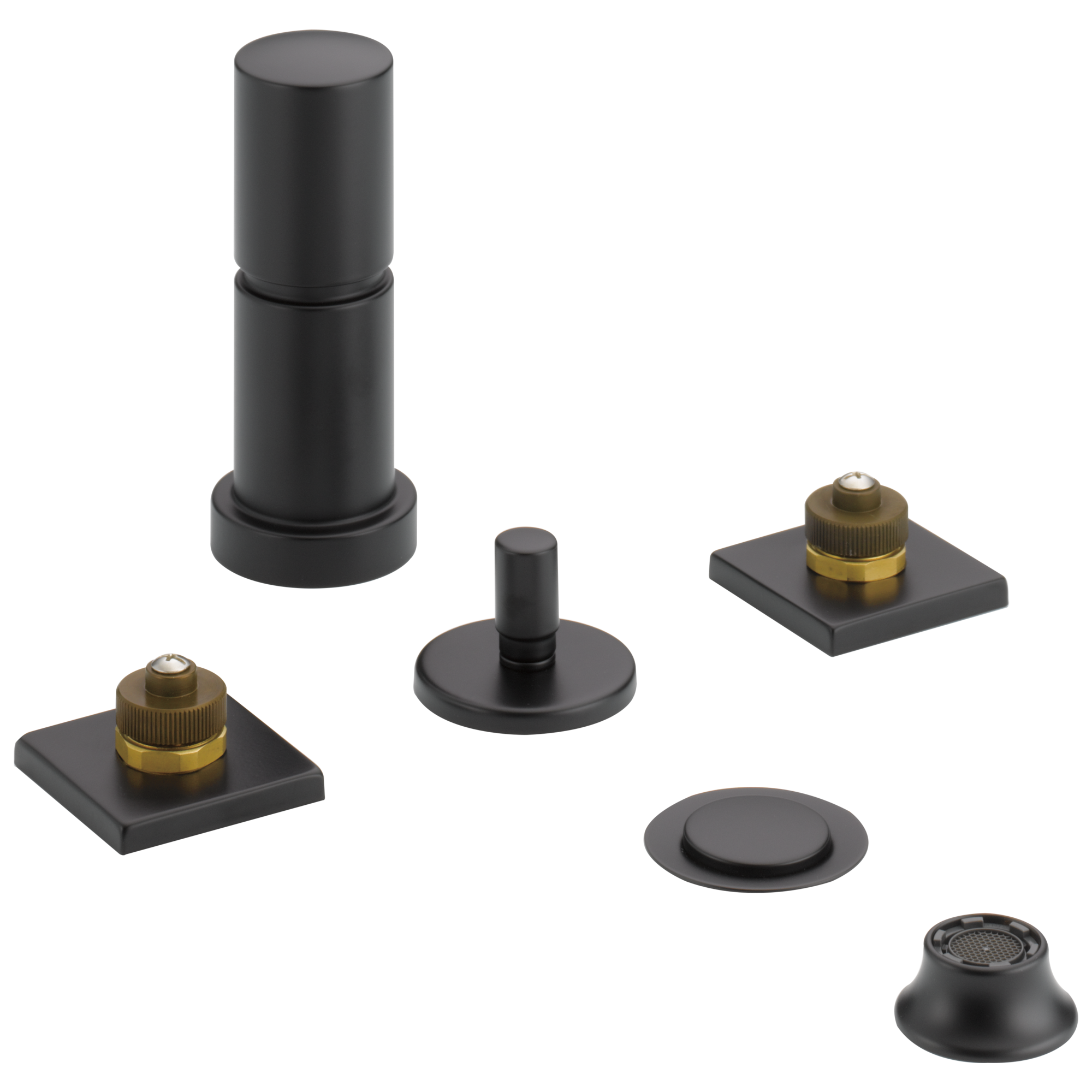matte black bidet faucet