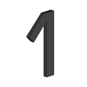 paint black number
