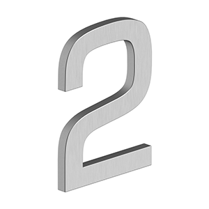 Deltana 4" Number 2, E Series with Risers, Stainless Steel