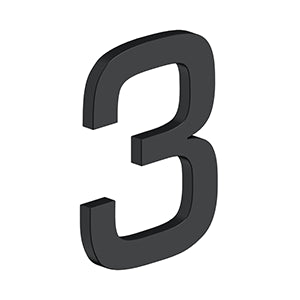 paint black number