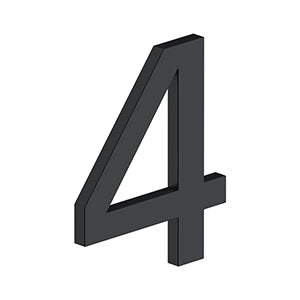 paint black number