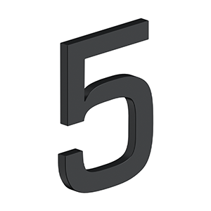 paint black number