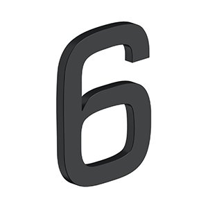 paint black number