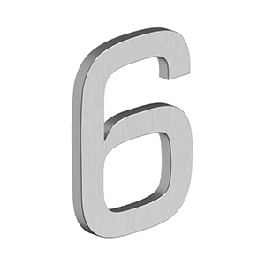 Deltana 4" Number 6, E Series with Risers, Stainless Steel