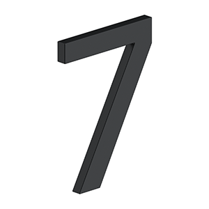 paint black number
