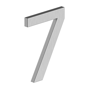 Deltana 4" Number 7, E Series with Risers, Stainless Steel