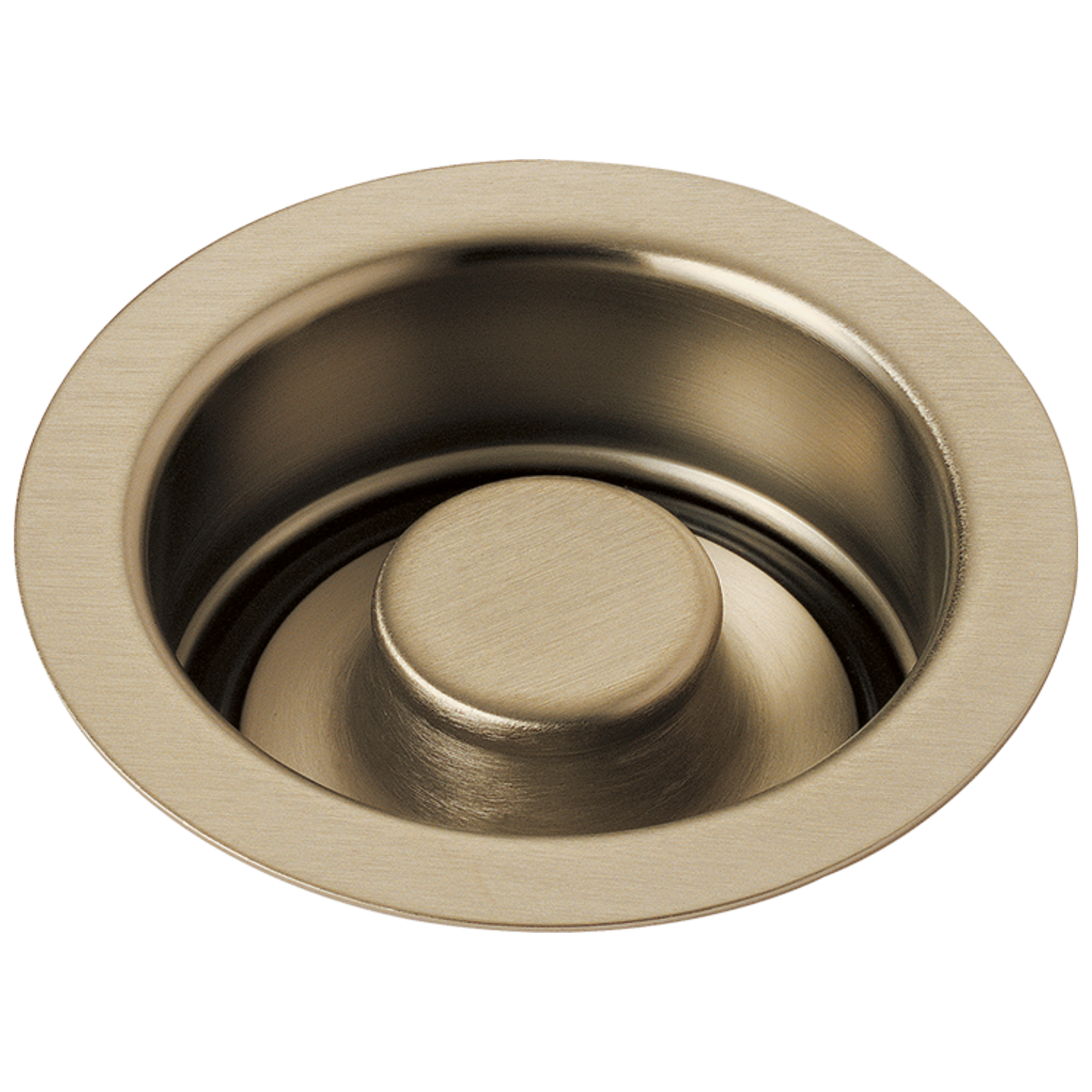 luxe gold kitchen disposal