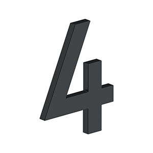 paint black number