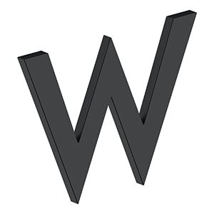 paint black letter