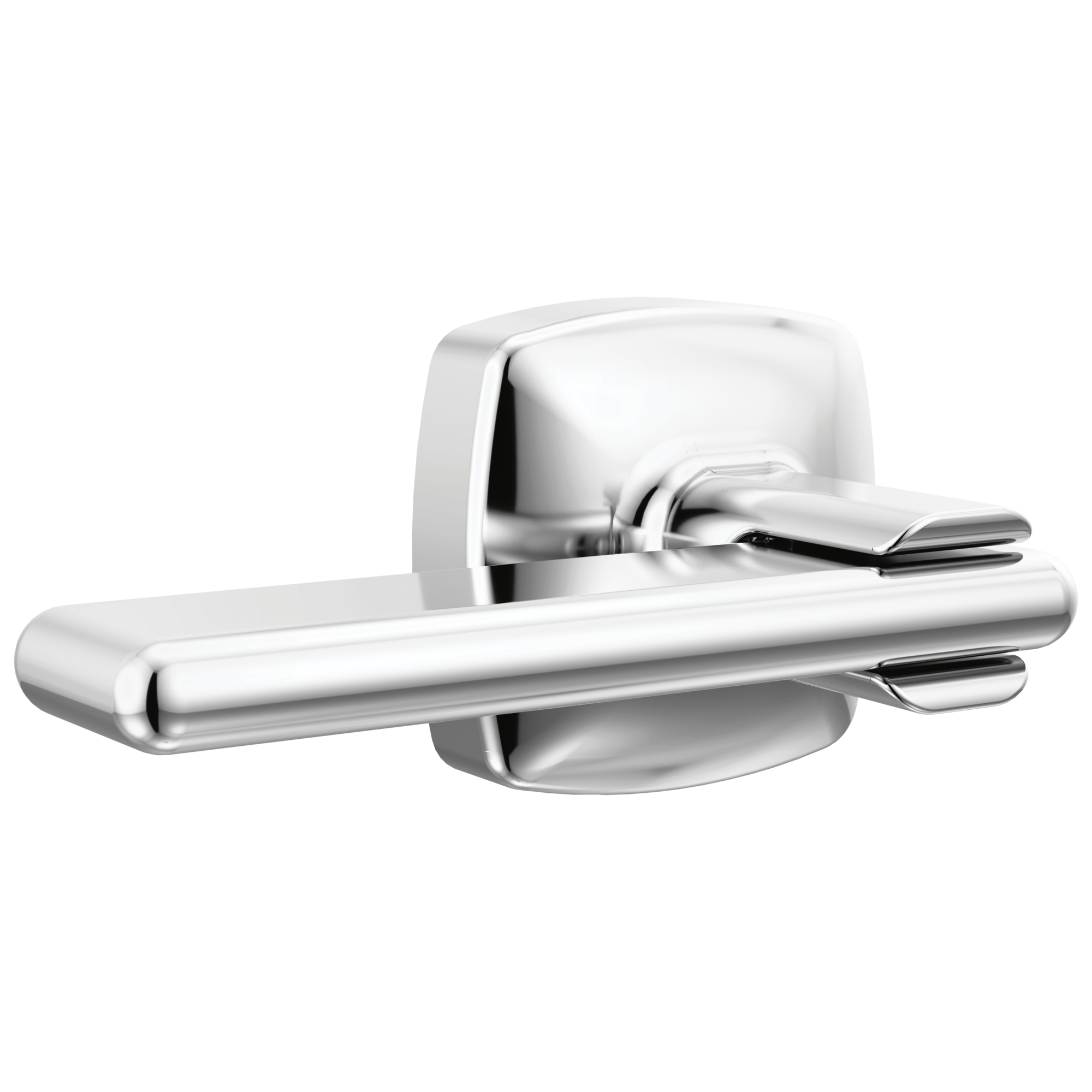 chrome flush lever