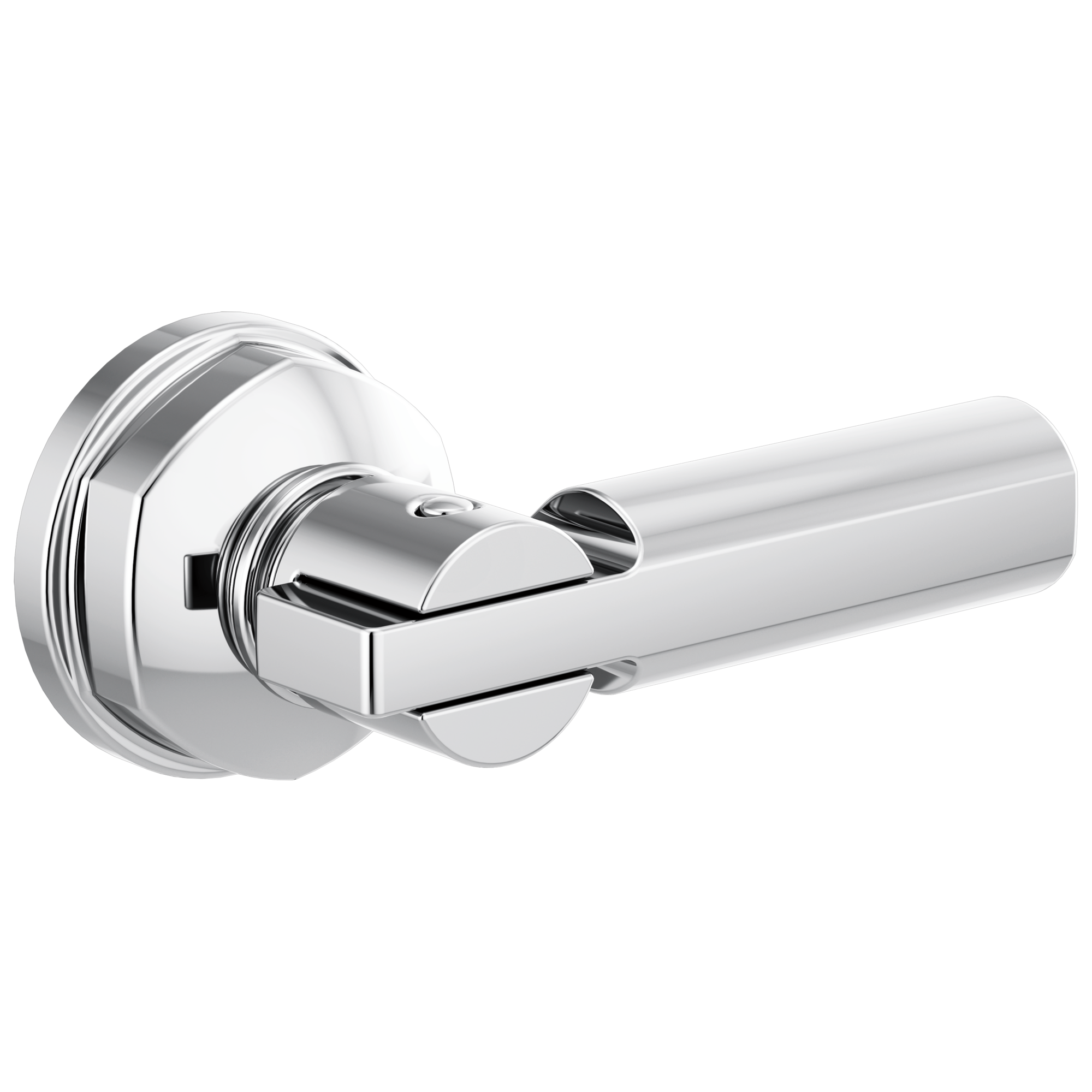 chrome flush lever